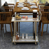 Versatile home serving cart